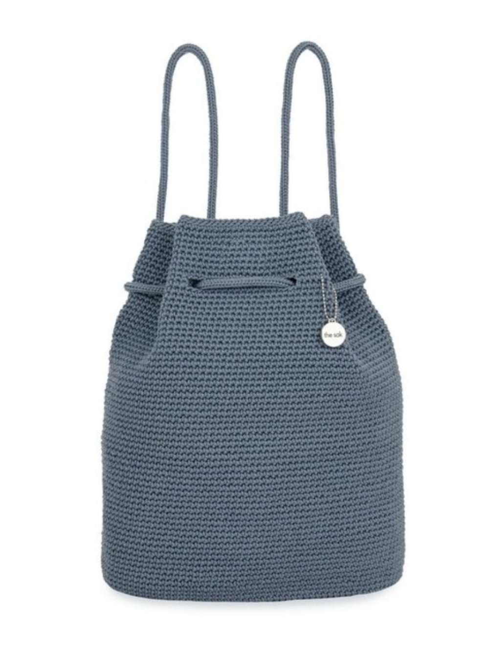The Sak Blue Slate Knit Dylan P Backpack Maritime  NWT